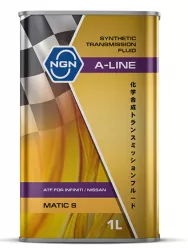 Масло трансмиссионное синтетическое NGN A-LINE ATF MATIC S 1л