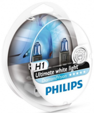 Лампа галогенная PHILIPS H1 12V 55W 12258DVS2 DIAMOND VISION