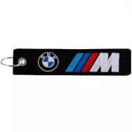 Брелок декоративный BMV 060 с нашивкой "BMW" 13*3 см
