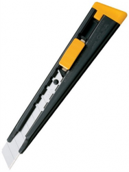 Нож OLFA OL-ML металлический, с выдвижным лезвием, автофиксатор, 18мм