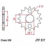 Звезда цепного привода JTF 517 16