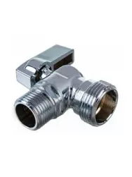 Кран шаровой для стир.машины угловой VALTEC 1/2"х3/4" (VT.392.N.05) 6913