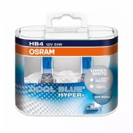 Лампы галогенные Osram EUROBOX HB4 12V 51W 69006CBH-HCB P22d Cool Blue Hyper (компл. 2шт)