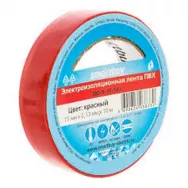 Изолента Smartbuy 15*10 м красная SBE-IT-15-10-r