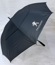 Зонт с эмблемой авто "PEUGEOT" (черный)