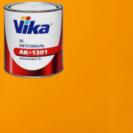 Краска акрил VIKA AK-1301 0,85л  286 золотисто-жёлтый (без отвердителя)