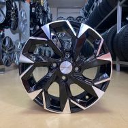Диски литые Khomen Wheels KHW1402 14/4*100-60.1 ET43 5.5J  (Corolla/X-RAY) Black FP
