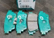 Тормозные колодки задние (под электро-суппорт) G-Brake GP06161