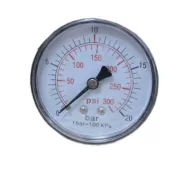 Манометр WALCOM D200/5  0/20 BAR 63мм М1/4"Р осевой 