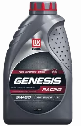 Масло моторное синтетическое Лукойл GENESIS RACING 5W50 SN/CF 1л