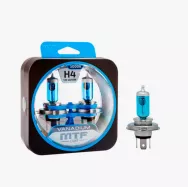 Лампы галогенные MTF VANADIUM H4, 12V, 60/55W (компл. 2шт)