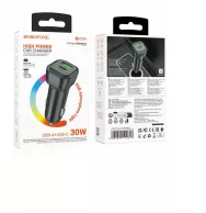 Адаптер BOROFONE BZ28A/черный/USB+Type-C