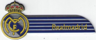 Наклейка металлизированная 1525 "Realmadrid"