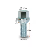 Болт M12X1.50X25 сфера 17 ключ