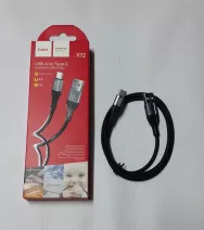 Кабель HOCO X72 USB+Type-C /черный/