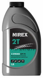 Масло для 2-тактных полусинтетика NIREX API TC с дозатором 1 л NRX-32297    