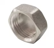 Заглушка НИКЕЛИРОВАННАЯ резьбовая VALFEX ВР 1/2"