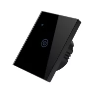 Умный беспроводной выключатель Powerlite-M1 1-клавишный, черный