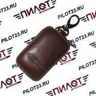 Ключница 7120-3 (кожа) car key cases /коричневый/ 