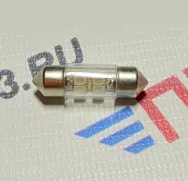 Лампа светодиодная LED Маяк 12V-T11х31 4SMD S8,5 (3528) белая (уп. 50шт)