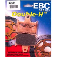 Колодки тормозные дисковые DOUBLE H Sintered MCB691 FA254HH EBC