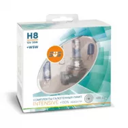 Лампы галогенные SVS Intensive+130% 12V H8 35W+W5W Ver.2.0 (компл. 2 шт)