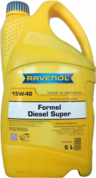 Масло моторное минеральное Ravenol Diesel 15W40 CF-4 5л