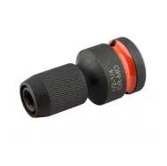 Переход адаптер для бит-вставок ударный 1/2"DR<--<HEX 1/4" АвтоDело 44820