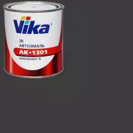 Краска акрил VIKA AK-1301 0,85л RAL 9005 чёрный янтарь (без отвердителя)