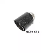 Насадка глушителя под карбон NX89-63 L 89*160*63мм