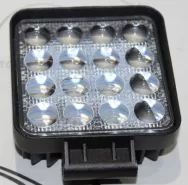 Фонарь светодиодный (вспышка ФСО) 16LED*3W 48W-5D-SQ-SPOT (GOR) 10,5*10,5см