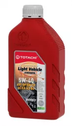 Масло моторное синтетическое TOTACHI NIRO LV Synthetic SP/SN+ 5W-40 (1л.) пластик