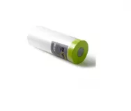 Плёнка BOOMER 80140 с клейкой лентой, маскирующая HDPE 100* 1400мм*33м 