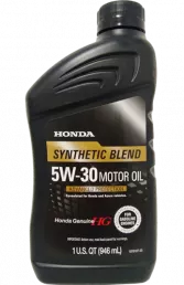 Масло моторное полусинтетическое Honda SAE HG Synthetic SN 5W30 GF-5 087989034 087989134 (0.946л)