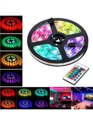 Лента светодиодная YD-1726-1 RGB с пультом, (1м) разноцветная