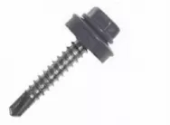 Саморез кровельный по металлу 5,5х19 RAL 7004
