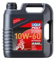 Liqui Moly Масло моторное синтетическое Motorbike 4T Synth Offroad Race 10W-60 4л