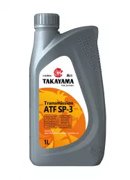 Масло трансмиссионное TAKAYAMA ATF SP-3 (пластик) 1л (1*12шт)