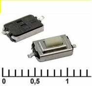 Кнопка тактовая: IT-1181A W=0.6mm (6x3x2.5)