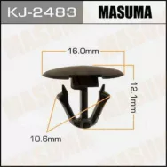 Клипса крепежная Masuma KJ1056