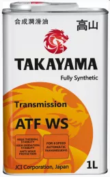 Масло трансмиссионное TAKAYAMA ATF WS (ж/б) 1л