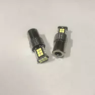Лампа светодиодная 12V 1156-3030-24SMD (1 конт) белая (уп. 50шт)