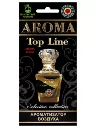 Ароматизатор картонный TOP LINE № S010 Memo Italian Leather