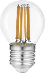 Лампа светодиодная General Lighting Systems шар G45 E27 20W 4500K GLDEN-G45F-20-230-E27-4500