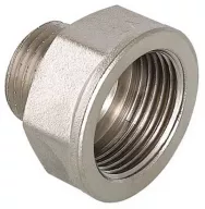 Переходник НИКЕЛИРОВАННЫЙ VALFEX ВP 1/2"- НР 3/8"