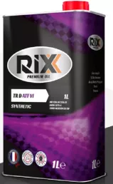 Масло трансмиссионное RIXX TR D ATF-VI 1л