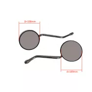 Зеркала заднего вида Delta BR100D (m10, прав.-прав.) Silver