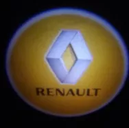 Проекторы в двери автомобиля с логотипом для а/м RENAULT (компл. 2шт)