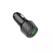Адаптер BOROFONE BZ21 USB+Type-C /черный/