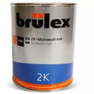 Лак BRULEX 932910126 2K МАТОВЫЙ 1л (без отвердителя)